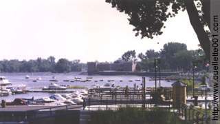 Comparaison de vues sur le fort Chambly - Madame Ouellette 2002